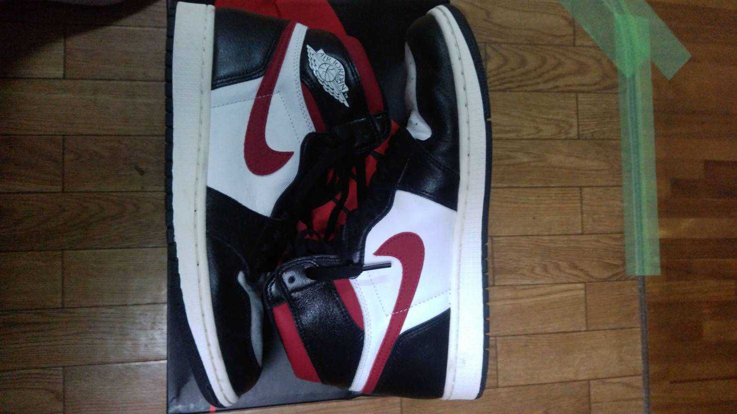 Nike Air Jordan 1 Retro High "Black/White/Sail/Gym Red"