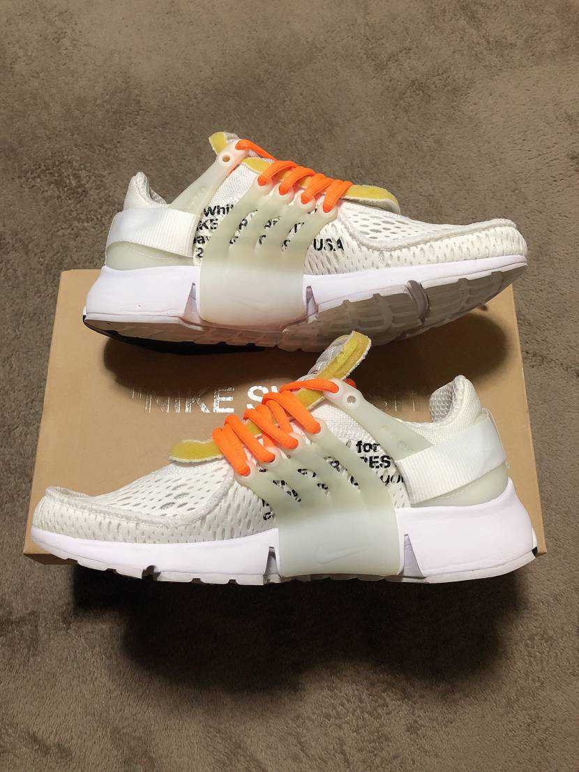 Off-White × Nike Air Presto "White/Black/Cone"