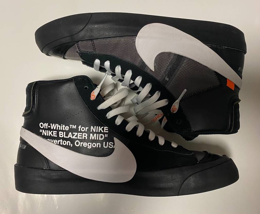 Off-White × Nike Blazer Studio Mid "Grim Reaper"