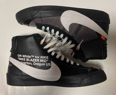 Off-White × Nike Blazer Studio Mid "Grim Reaper"