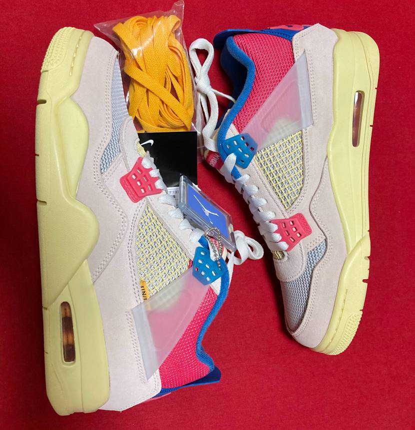 UNION × Nike Air Jordan 4 SP "Guava Ice/Light Fusion Red"