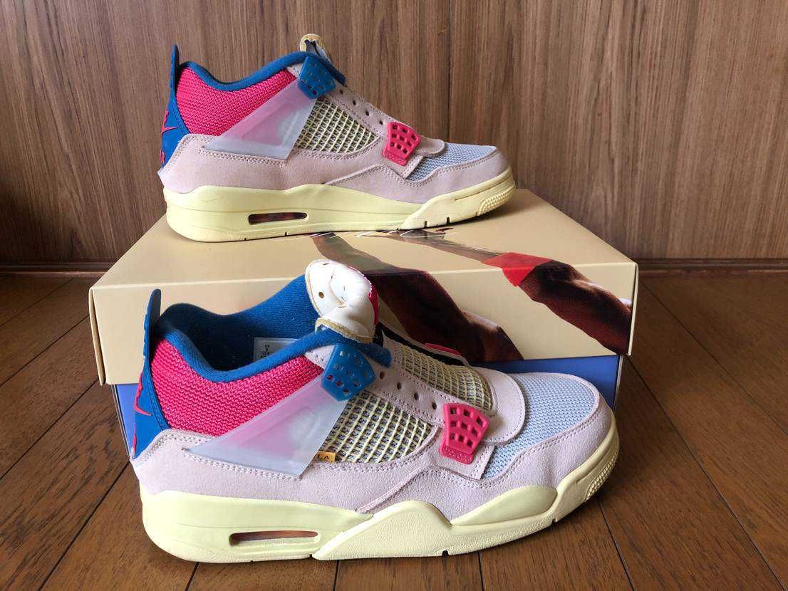 UNION × Nike Air Jordan 4 SP "Guava Ice/Light Fusion Red"