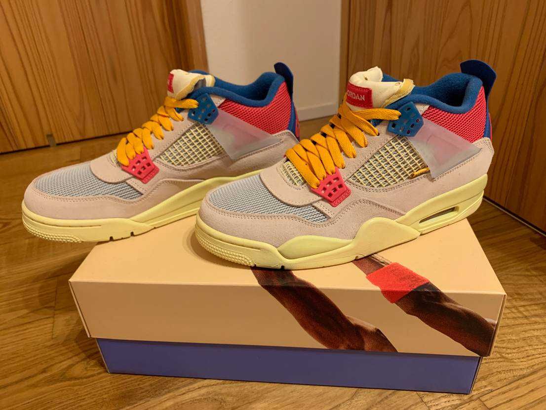 UNION × Nike Air Jordan 4 SP "Guava Ice/Light Fusion Red"