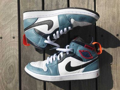 FACETASM × Nike Air Jordan 1 Mid "White/Navy"