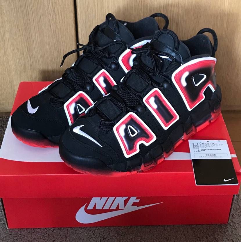 NIKE AIR MORE UPTEMPO "LASER CRIMSON"