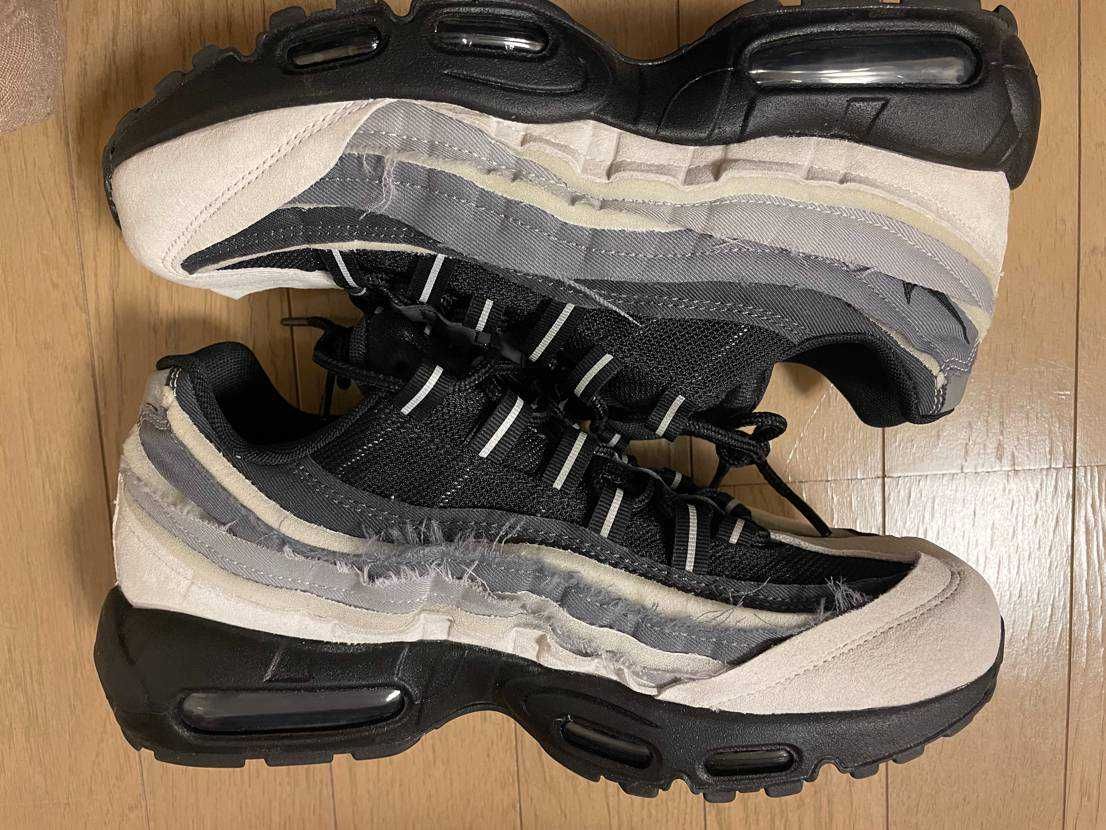 COMME des GARCONS × Nike Air Max 95 "Charcoal"