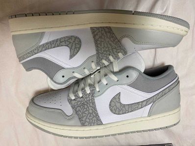 Nike Air Jordan 1 Low PRM "Elephant Print/Safari"