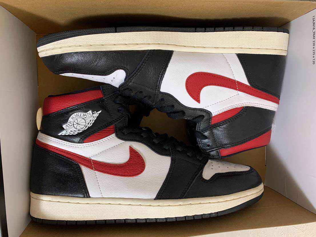Nike Air Jordan 1 Retro High "Black/White/Sail/Gym Red"