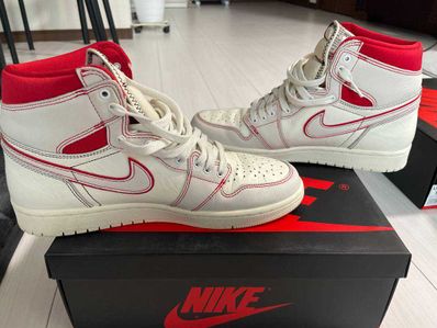 Nike Air Jordan 1 Retro High OG "Sail/University Red"