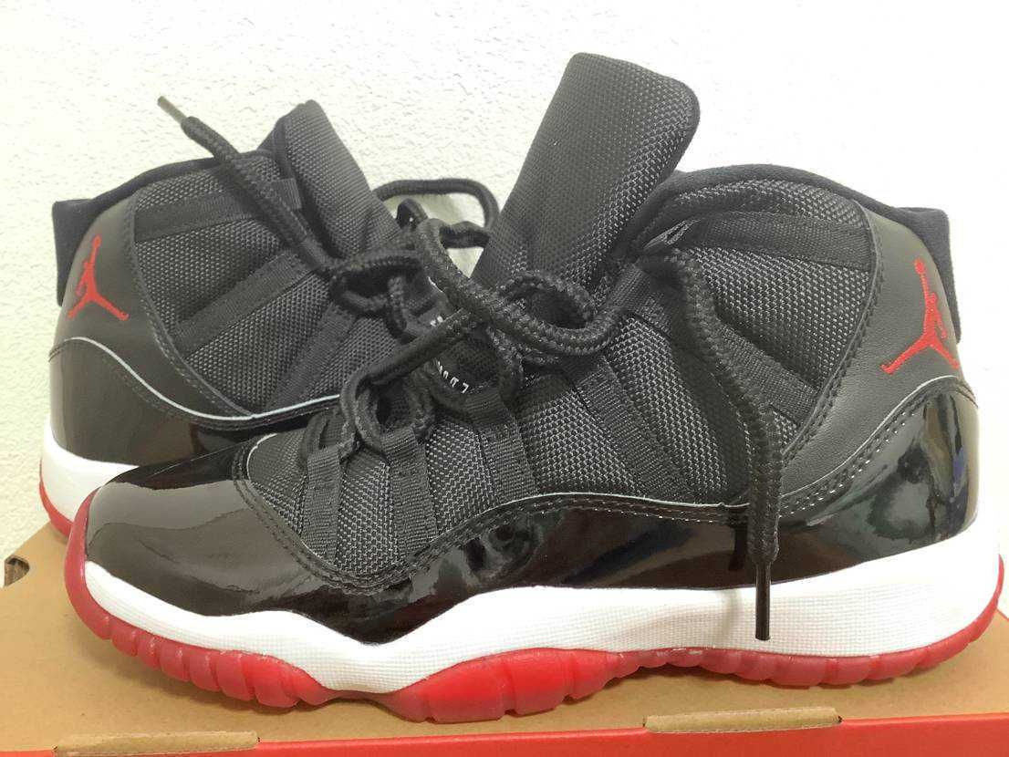 NIKE AIR JORDAN 11 RETRO GS "BRED"
