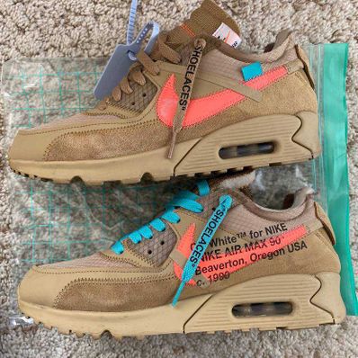Off-White × Nike Air Max 90 "Desert Ore"