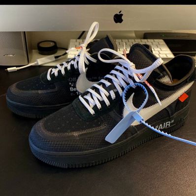 Off-White × Nike Air Force 1 Low "Black"