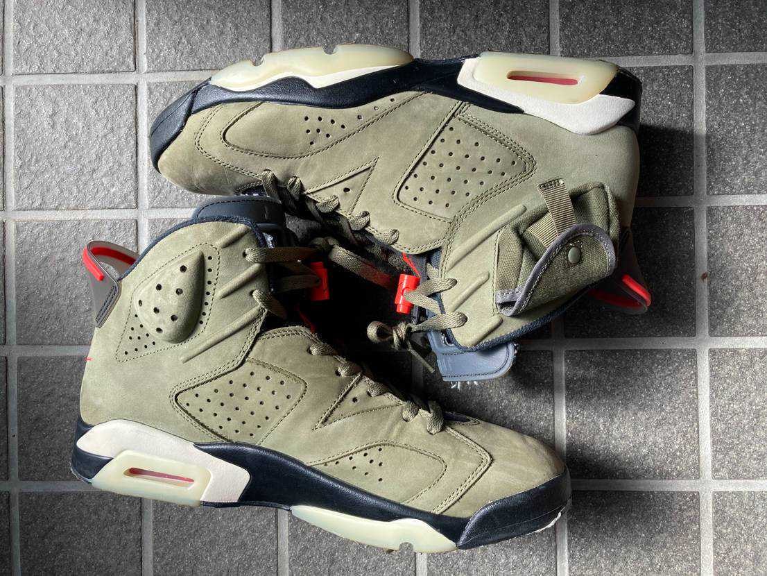 Travis Scott × Nike Air Jordan 6 Retro "Medium Olive"