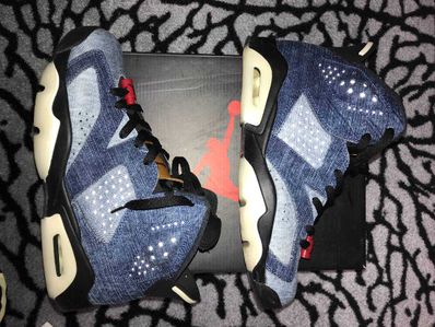 NIKE AIR JORDAN 6 "WASHED DENIM"