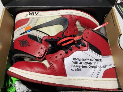 Off-White × Nike Air Jordan 1 Retro High The Ten "Chicago"