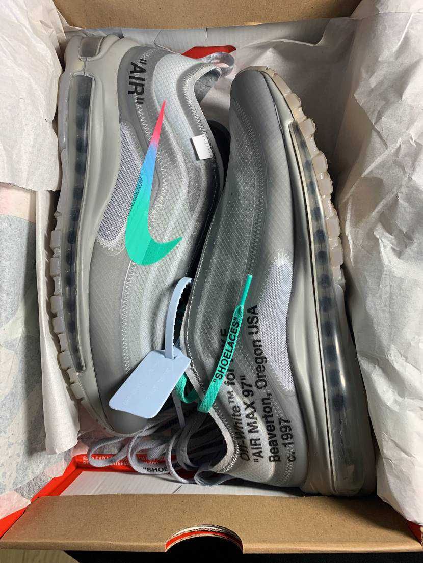Off-White × Nike Air Max 97 "Grey"