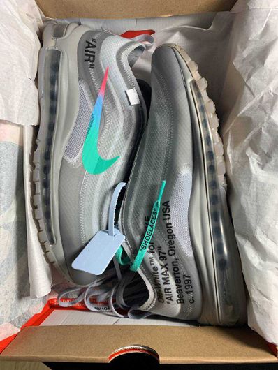 Off-White × Nike Air Max 97 "Grey"