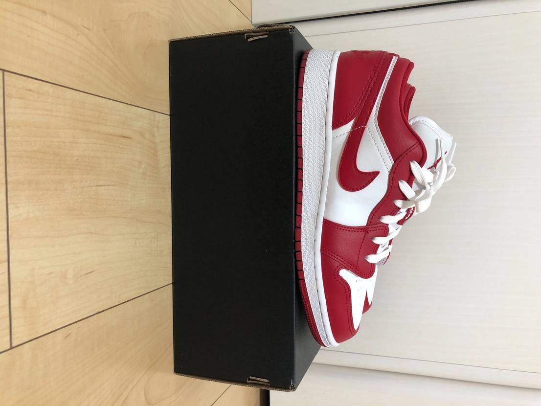 Nike GS Air Jordan 1 Low "Gym Red/White"