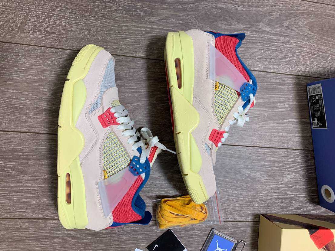 UNION × Nike Air Jordan 4 SP "Guava Ice/Light Fusion Red"