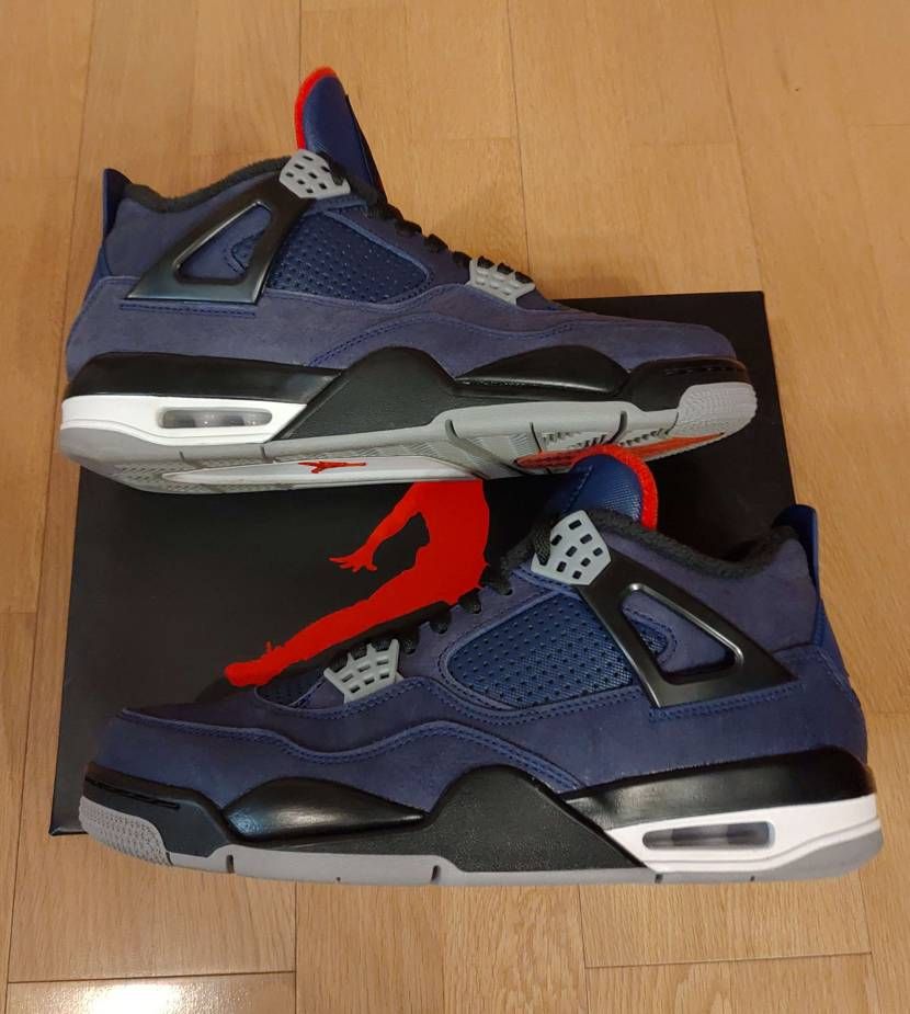 Nike Air Jordan 4 Retro WNTR "Loyal Blue/White/Black"