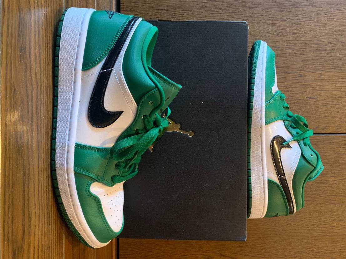 Nike Air Jordan 1 Low "Pine Green/White"