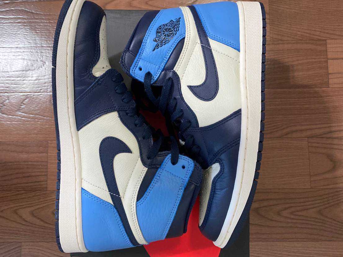 Nike Air Jordan 1 Retro High OG "Obsidian/University Blue"