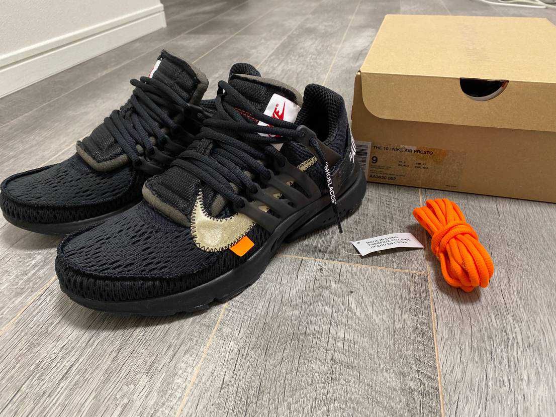Off-White × Nike Air Presto "Black"