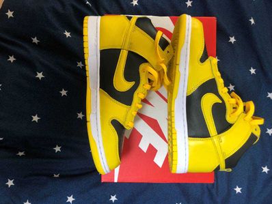Nike Dunk High "Black/Varsity Maize"