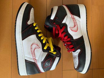 Nike Air Jordan 1 High OG Defiant "Black/Yellow/Gym Red"