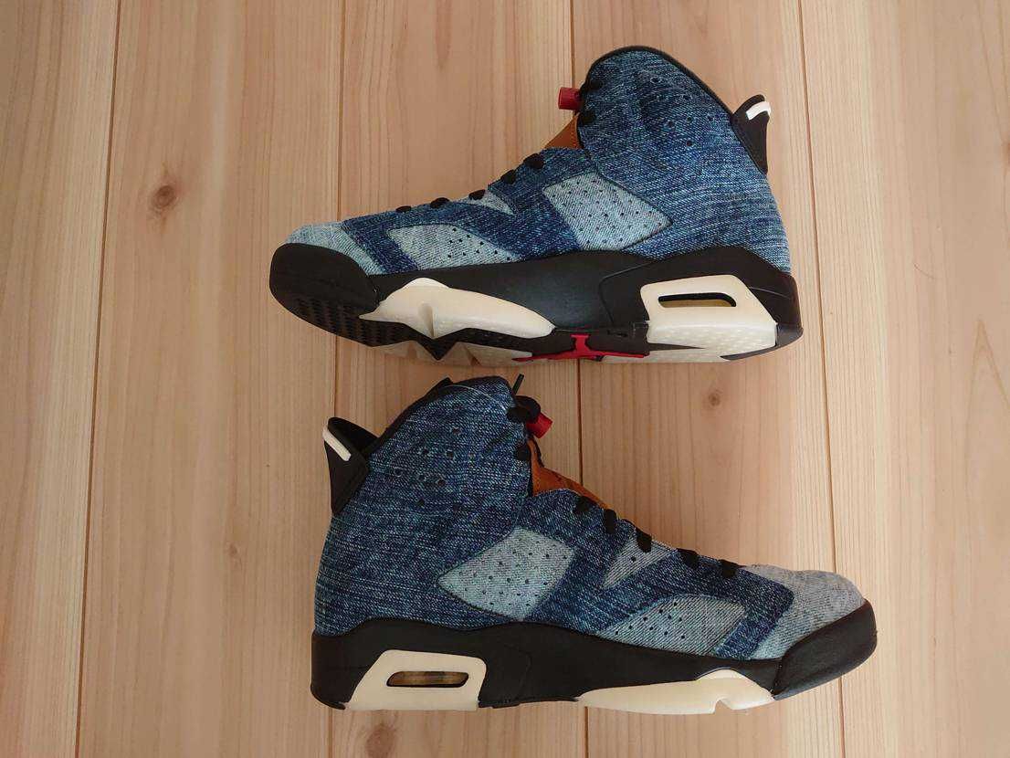 NIKE AIR JORDAN 6 "WASHED DENIM"