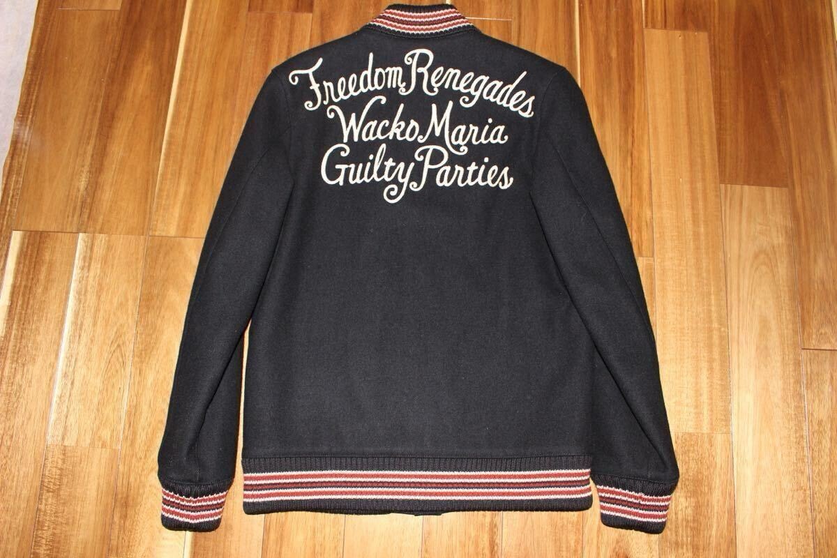 B (目立った傷や汚れなし)】wackomaria ウールスタジャン Sサイズ