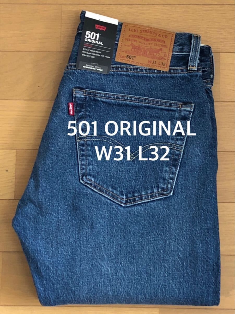 未使用品　Levi's 501 Original W31 L32 Levi's 501 ORIGINAL ブラック W31 L32 新品未使用｜Yahoo