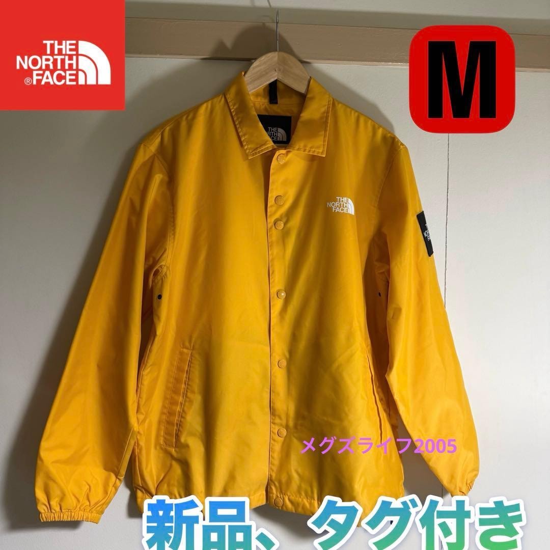 新品　THE NORTH FACE　ノースフェイス　ザコーチジャケット　M 　NP72130Z　メンズ アウトドア　サミットゴールド