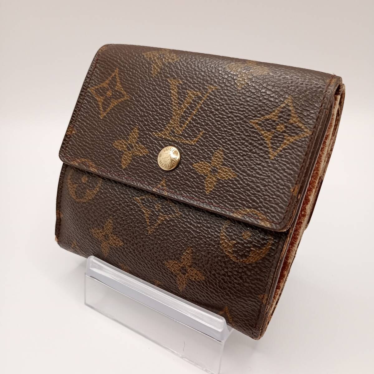 ルイヴィトン M61652 モノグラム ポルトモネビエカルトクレディ 折財布