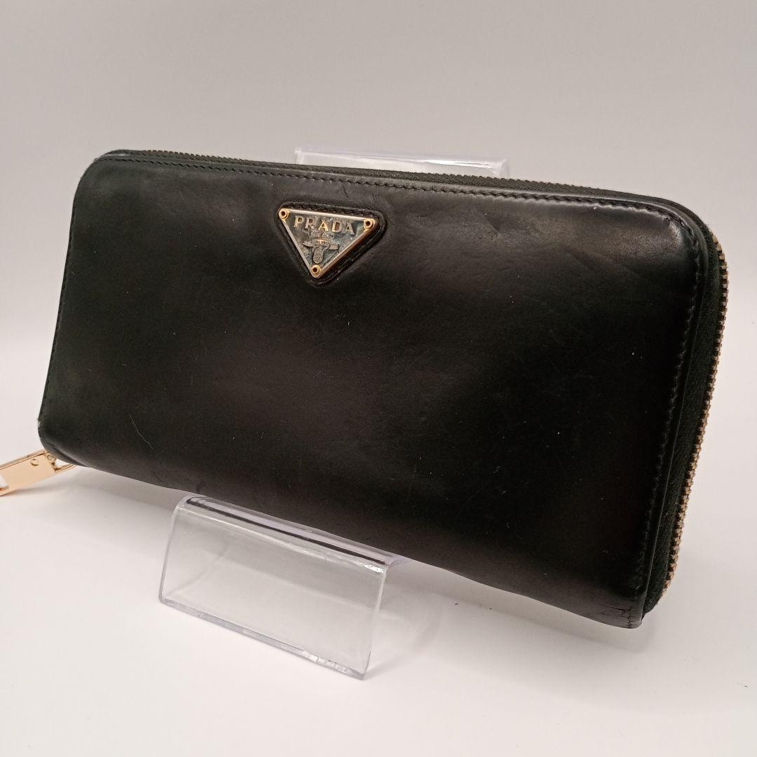 プラダ ヴィッテロムーブ バイカラー ウォレット 