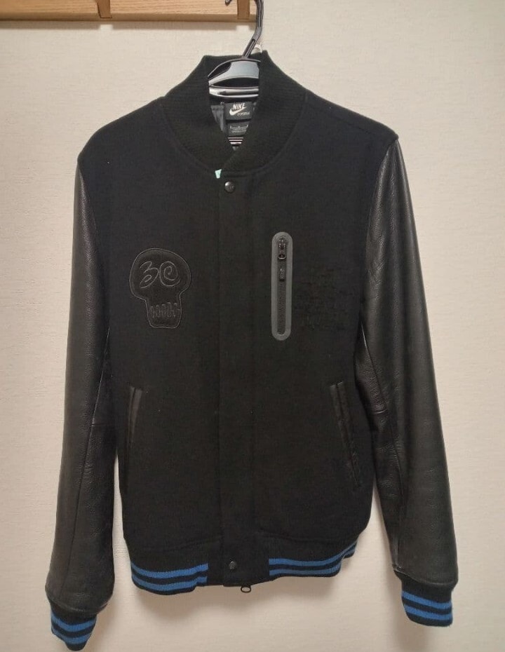 stussy × NIKE leather varsity jacketサイズ　М 30周年記念限定スタジャンコラボ