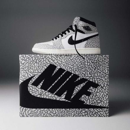 新品☆NIKE AIR JORDAN 1 RETRO HIGH OG “ELEPHANT” US8.5/White Cement SupremeナイキTravis fragment