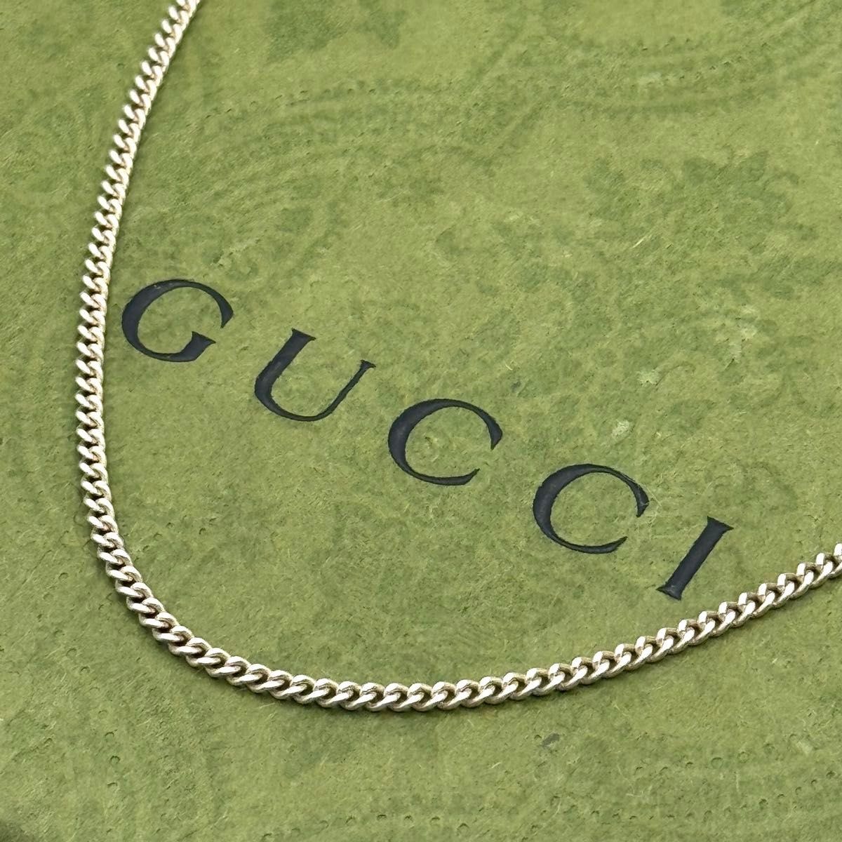 目立った傷や汚れなし】GUCCI 喜平 45cm 細 2mm チェーンのみ