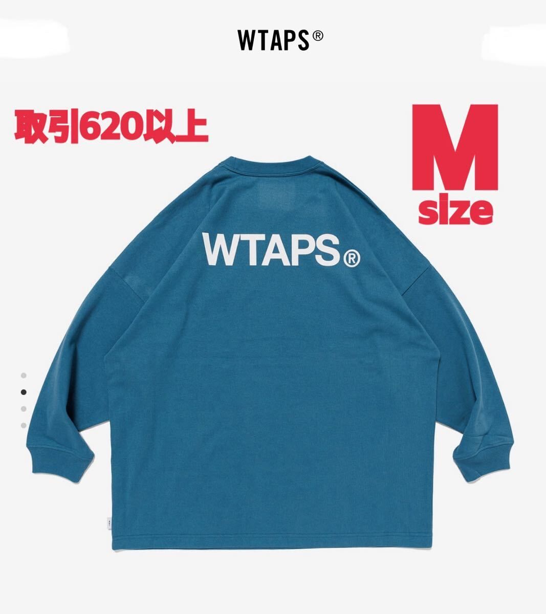 新品・未使用(ワケあり)】WTAPS 2025SS IDENTITY LS TEAL Mサイズ 02 