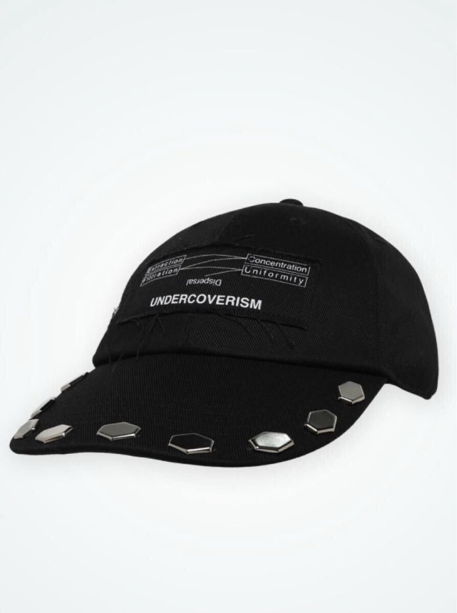 UNDERCOVER スタッズ キャップ 6パネル ブラック（2024/02/23