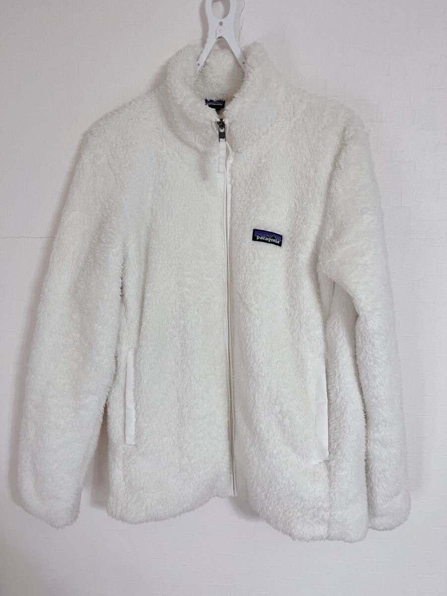 Patagonia ロスガトス フリース ジャケット S ホワイト ボア レディース パタゴニア