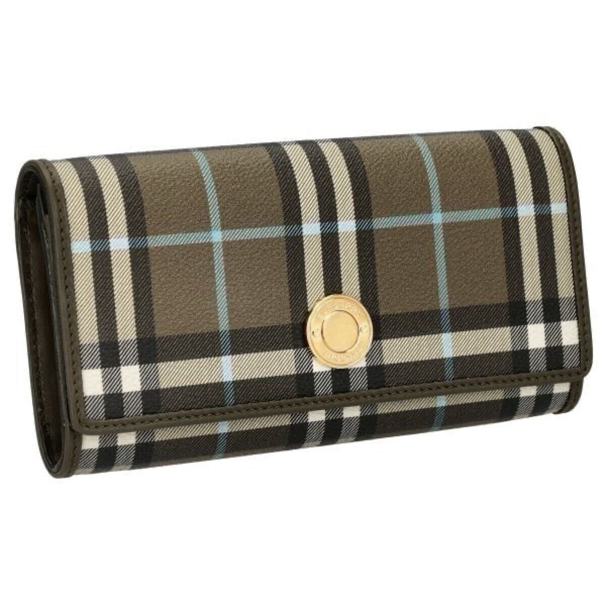 B (目立った傷や汚れなし)】BURBERRY バーバリー チェック柄 ベージュ