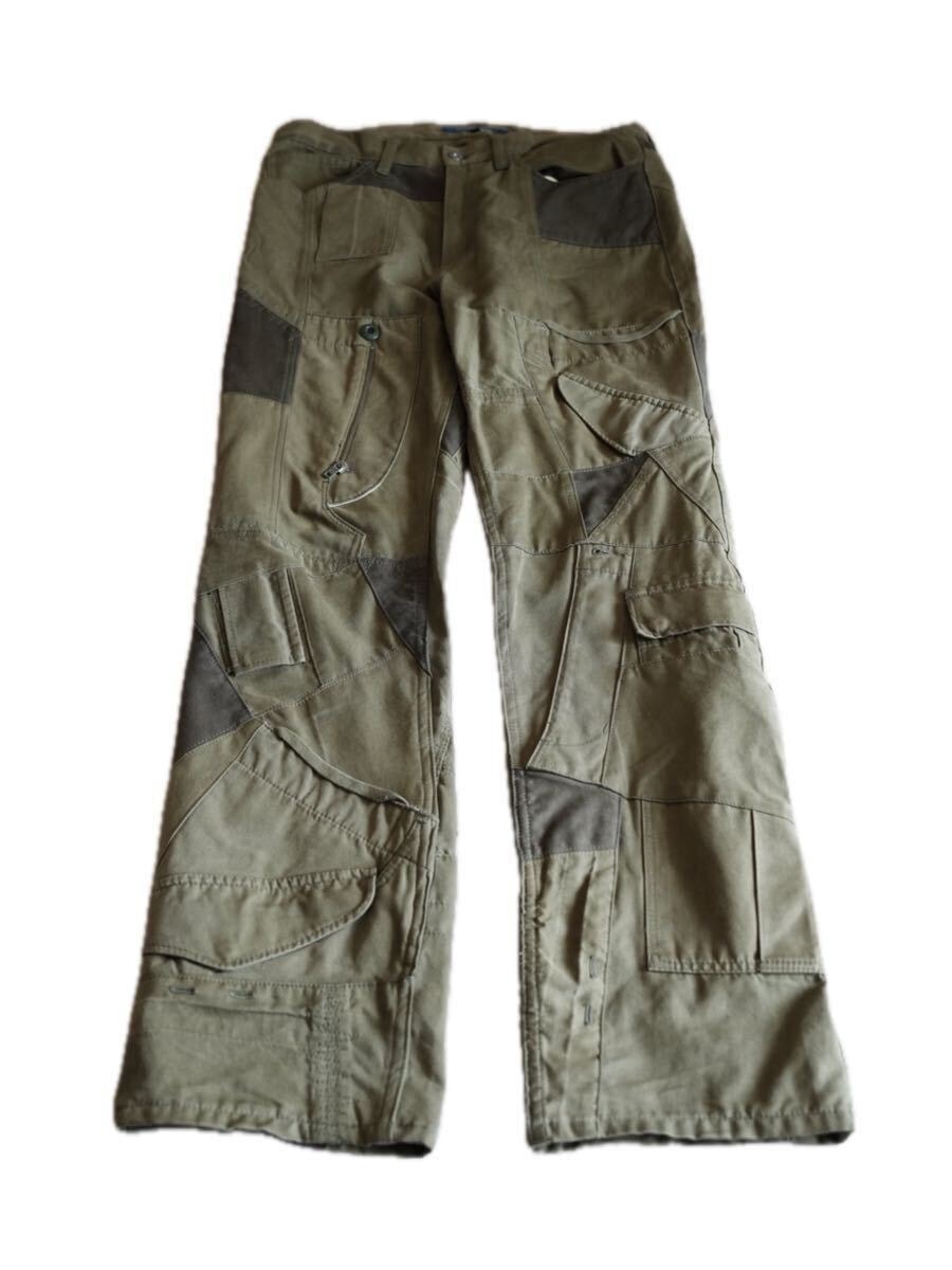 JUNYA WATANABE COMME des GARCONS MAN 06aw タグ付き ジュンヤワタナベマン パッチワークミリタリーパンツ supreme Patchwork Cargo Pant