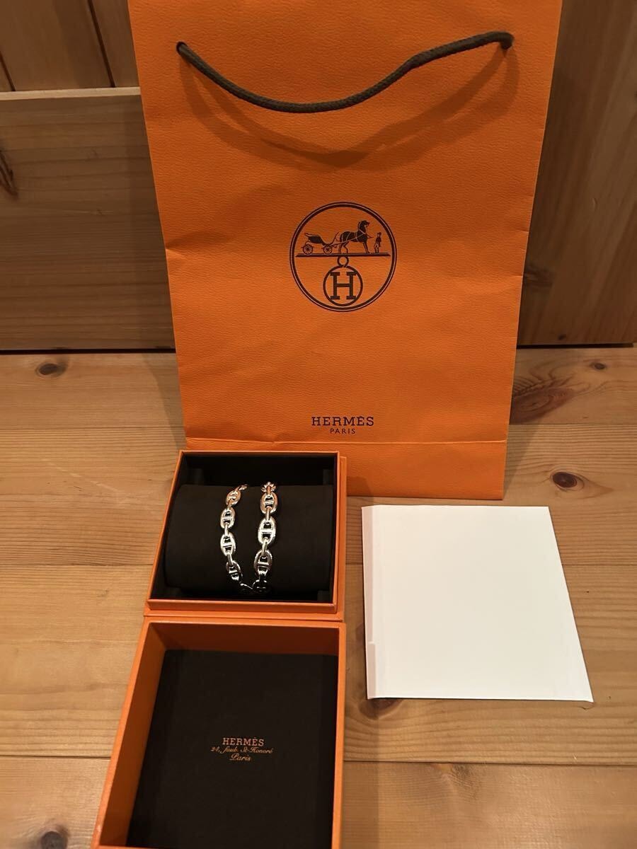 エルメス HERMES シェーヌダンクルアンシェネダブルバングル
