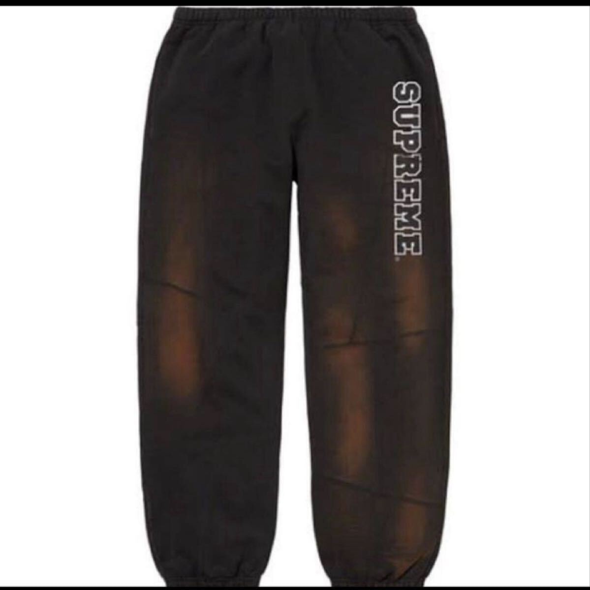 20aw Supreme patchwork sweatpants s スウェットパンツ　パッチワーク　黒　ブラック