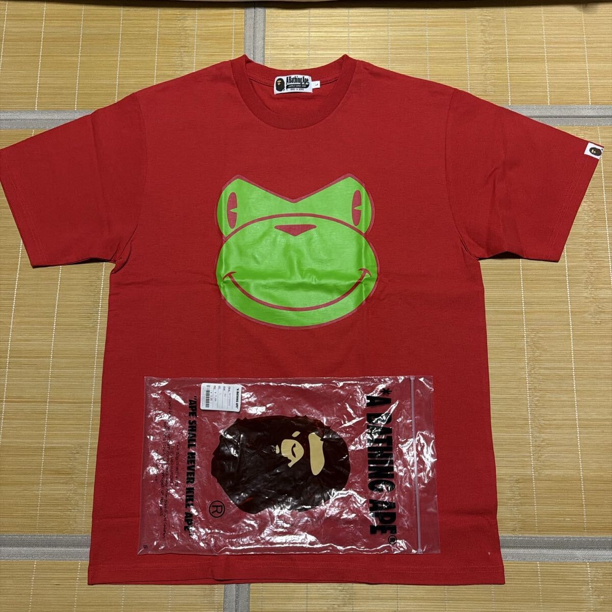 A (未使用に近い)】a bathing ape BAPE 名探偵コナン tシャツ CONAN