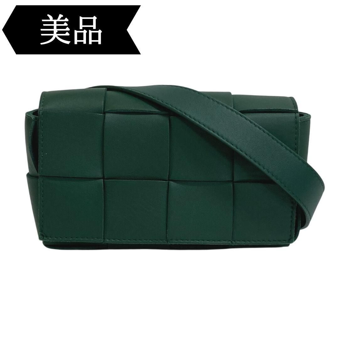 ◇ボッテガヴェネタ◇マキシイントレチャートカセット/ボディ/ショルダーバッグ