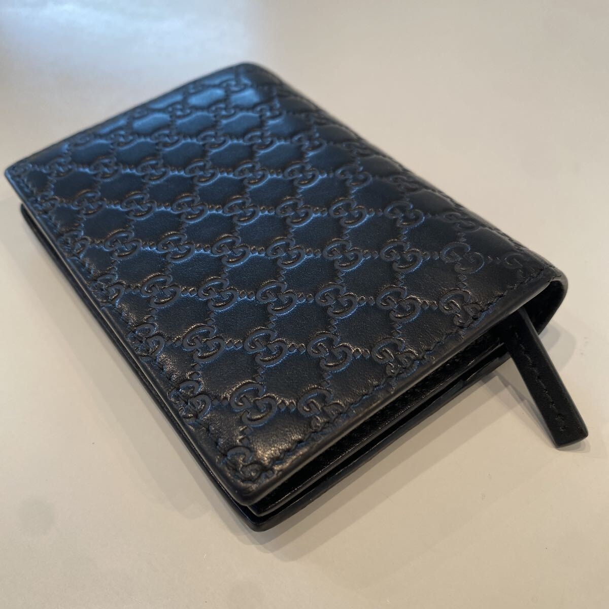 未使用並み！極美品！大人気！ GUCCI グッチ　コンパクトウォレット　ミニ財布　コインケース　小銭入れ　マイクロシマ