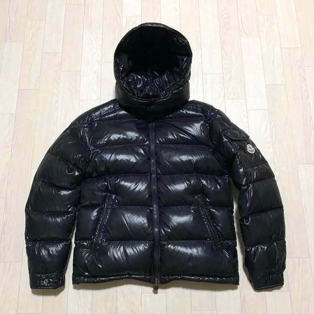 美品★ モンクレール　MAYA マヤ　ブラック　サイズ1　国内正規品 4D98