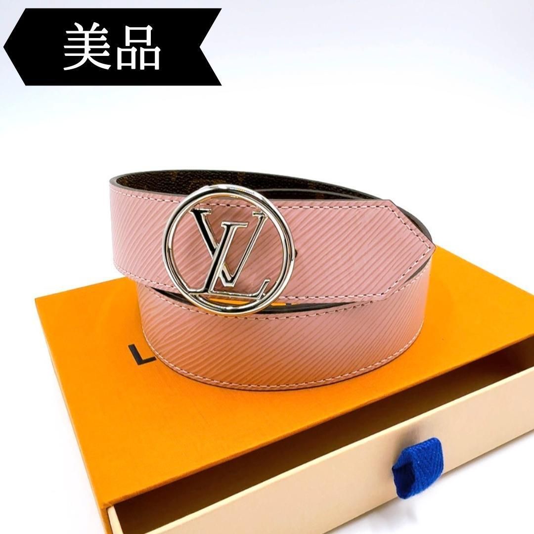 目立った傷や汚れなし】◇ルイヴィトン◇M0118/サンチュールLVサークル  